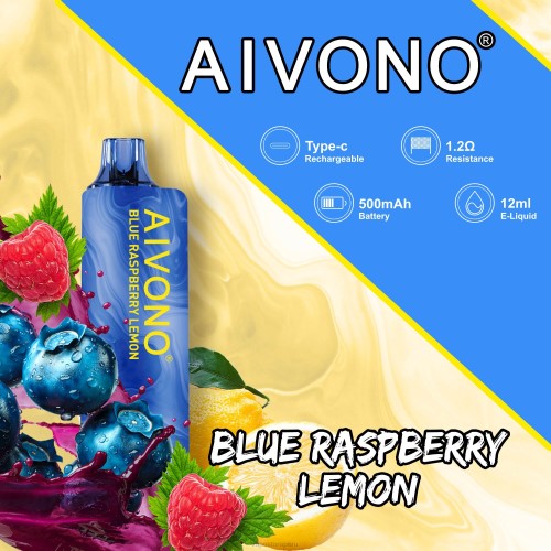 Vape Smoke - Aivono AIM GUN 7000 R4P6109 arándano frambuesa limón