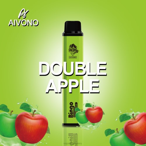 Vape Desechable - Aivono AIM BINGO 4000 R4P6138 manzana doble