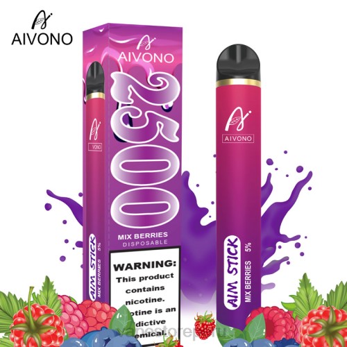 Vape Desechable - Aivono AIM STICK 2500 R4P6158 mezclar bayas
