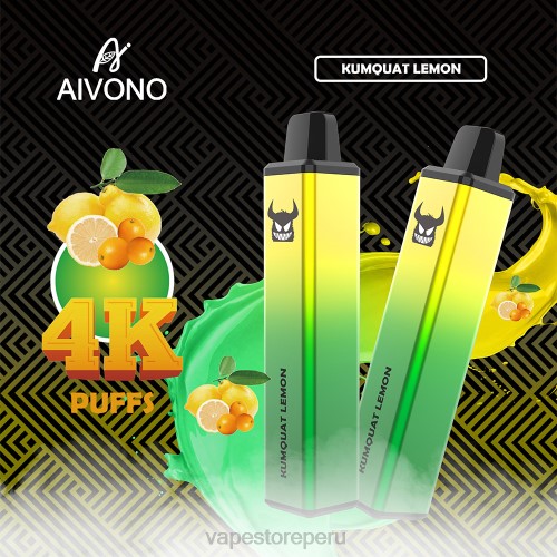 Vape Peru - Aivono AIM FREAK 4000 R4P6256 limón naranja