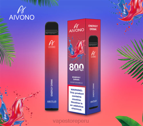 Vape Peru - Aivono AIM PLUS 800 R4P6201 bebida energética