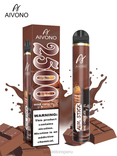 Vape Peru - Aivono AIM STICK 2500 R4P6156 vino chocolate