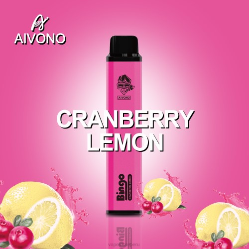 Vape Sin Nicotina Peru - Aivono AIM BINGO 4000 R4P6140 limón arándano