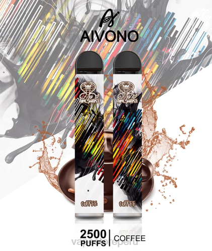 Vape Sin Nicotina Peru - Aivono AIM SNAKE 2500 R4P6300 café