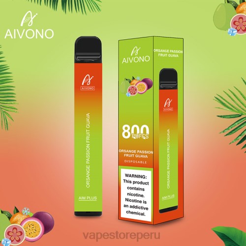 Vape Smoke - Aivono AIM PLUS 800 R4P6189 naranja maracuyá guayaba